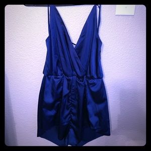 Royal Blue Romper